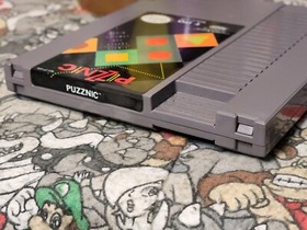 Puzznic NES Taito (Nintendo Entertainment System, 1990) with Funco Sleeve