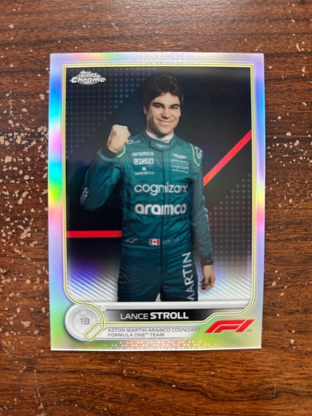 Lance Stroll, Refractor #48 - 2022 Topps Chrome Formula 1