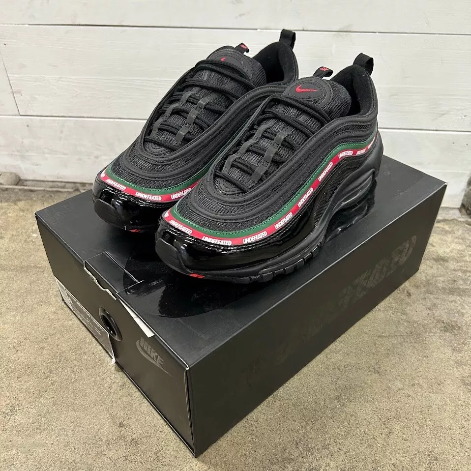 100% Authentic 2017 Nike Air Max 97 UNDFTD Undefeated Black Size 8  AJ1986-001