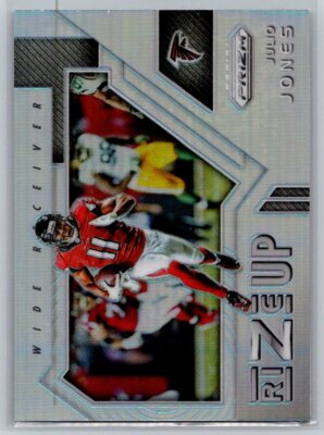 2017  Panini Prizm #4 Julio Jones Rize Up Prizm