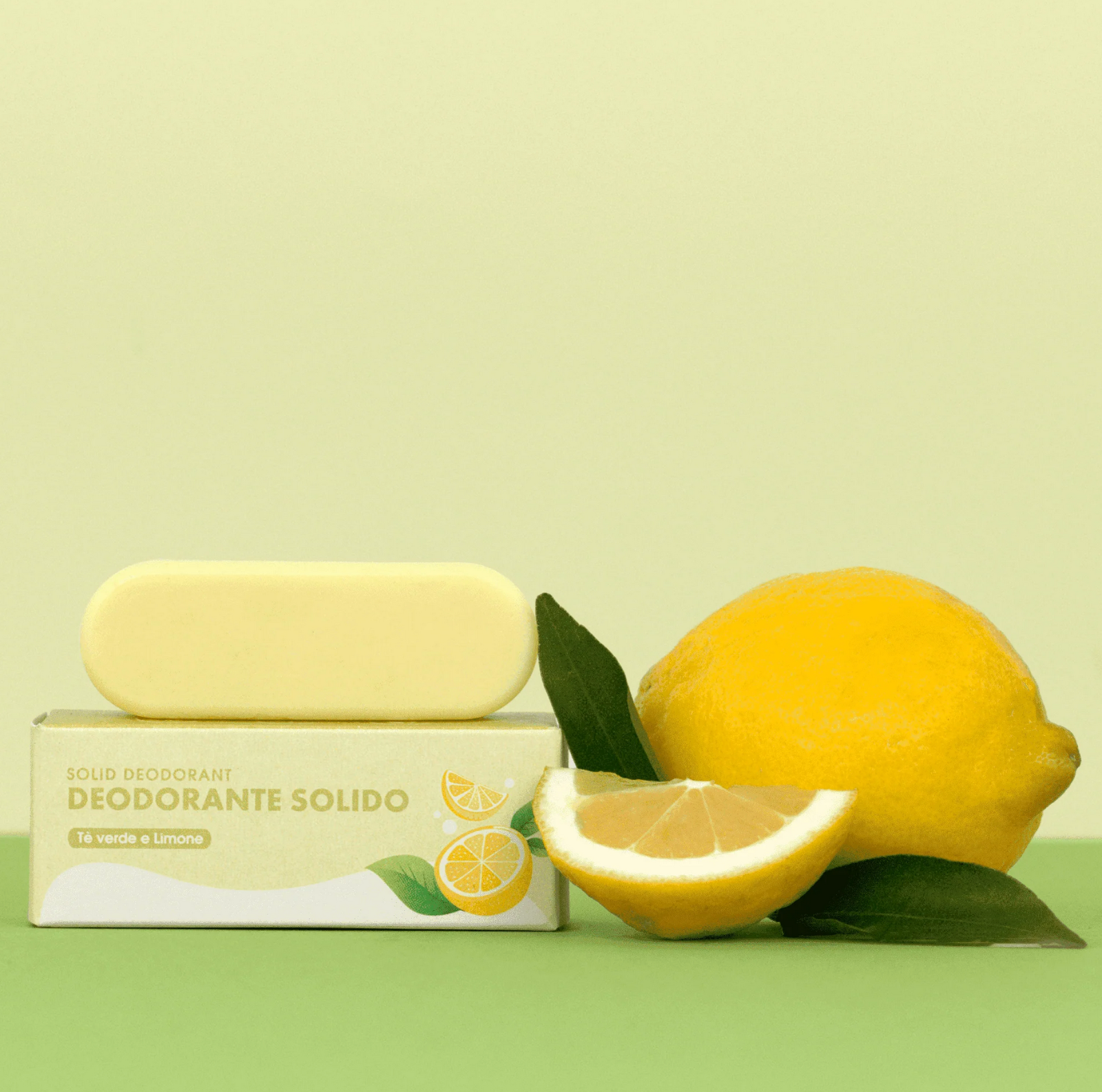 Officina dei Saponi Deodorante solido Tè Verde e Limone Vegano 40 ml