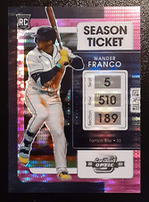 2022 Chronicles Contenders Optic Rookie Pink Pulsar Prizm #1 - Wander Franco
