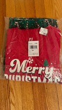 Childrens Place 2023 Unisex Adult Merry Christmas Pajamas Medium New in Bag