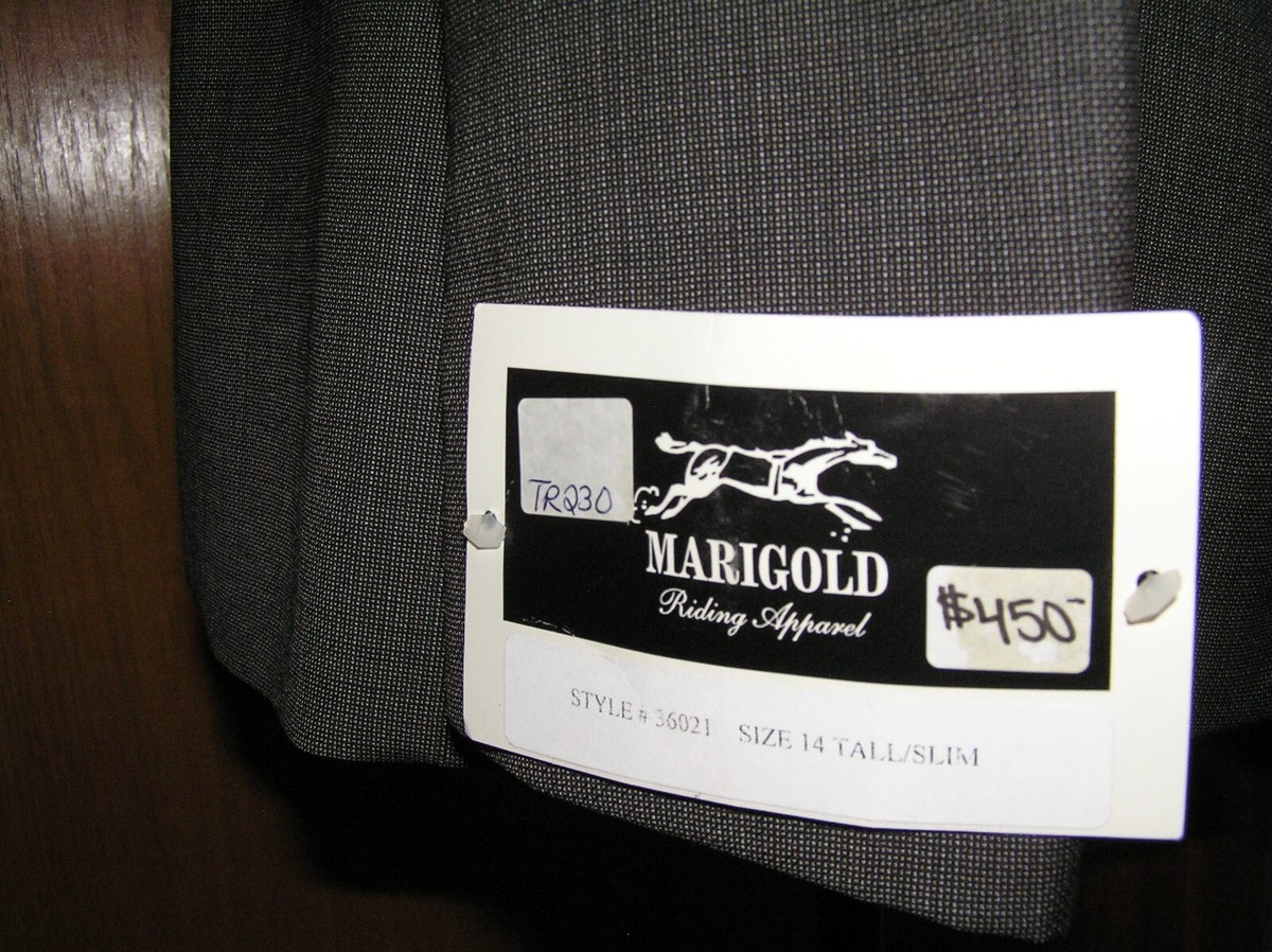 Veste Manteau Anglais Marigold Hunt Neuve Avec Étiquette Équitation
