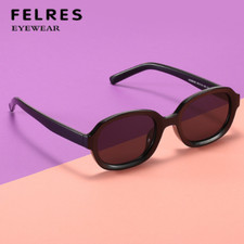 Men Women Outdoor Shade Driving Retro Sunglasses Oval Fashion Glasses UV400 New