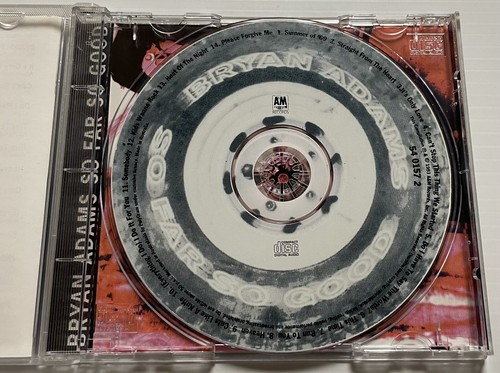 Bryan Adams So Far So Good CD Compact Disc A&M 1993 - Picture 24 of 24