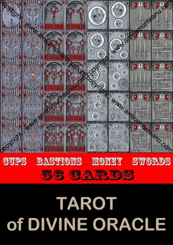 tarocchi arcani minori oracolo giochi mazzo carte bridge poker rare vintage set - Foto 11 di 24