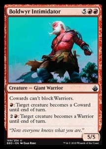 Boldwyr Intimidator x4 - Battlebond - NM-Mint, English - Battlebond