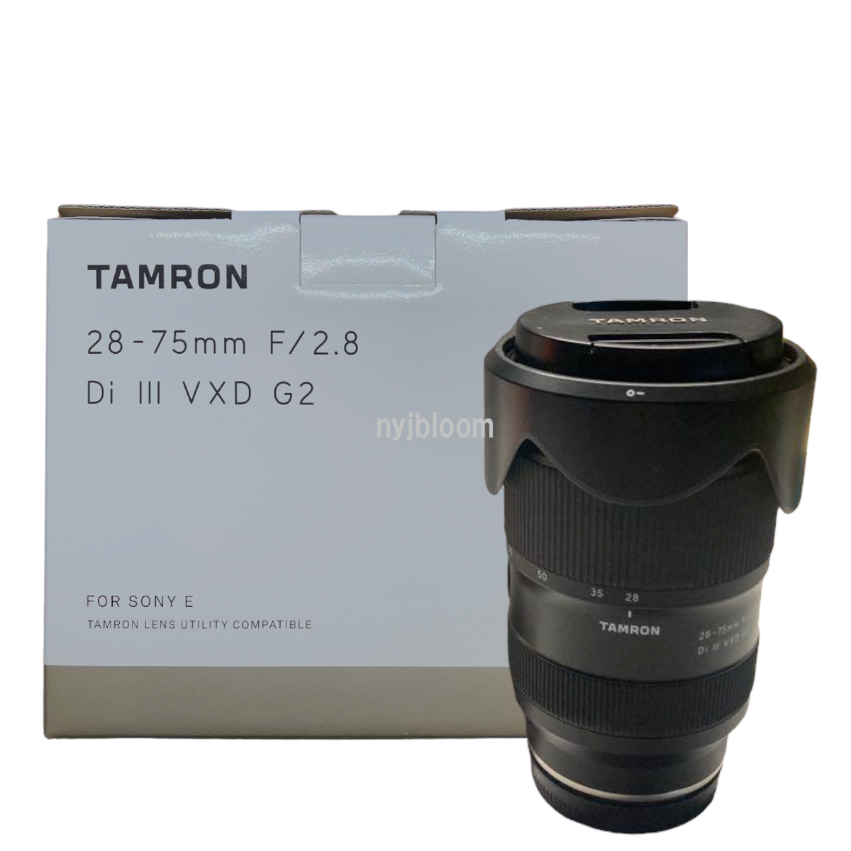 New TAMRON 28-75mm f2.8 Di III VXD G2 Lens for Sony E Mount New TAMRON 28-75mm f2.8 Di III VXD G2 Lens for Sony E Mount