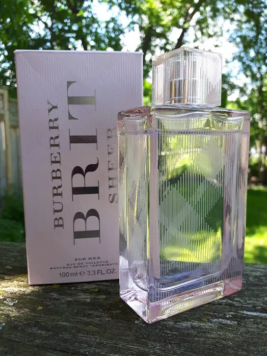 Tester burberry brit top sheer edt 100 ml