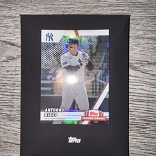 Anthony Rizzo 2024 Topps trading card day #NYY-9 New York Yankees SGA 8/3