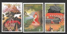 Thailand Stamp , 1992 , sc # 1469-71 (3) , MNH /  thd - 273