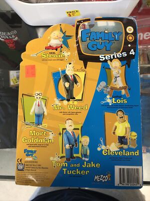 Family Guy Mort Goldman Figure Series 4 Mezco Toy Narrow Eyes