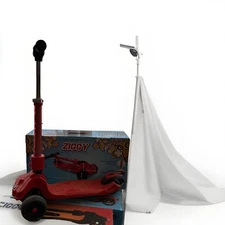 Hover-1 Ziggy Folding Kick Scooter for Kids (5+ Year Old) | Features Lean-to-...