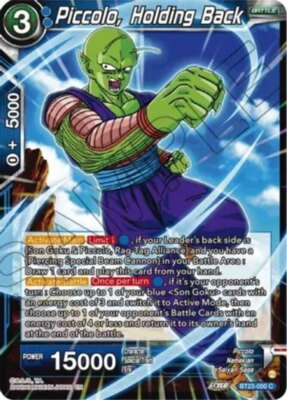 NM-Mint DBS:M Piccolo, Holding Back - BT23-050 - C Perfect Combination (BT23) DB