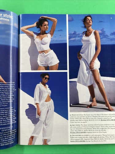 Victoria's Secret Summer 1995 Catalog Mail Gift Order Stephanie Seymour Cover - Picture 15 of 22