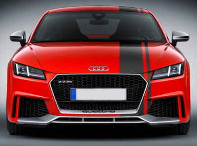 Single Streifen Racing Stripes Vinyl Decal für Audi TT mk3 8S 2014 2019 BD803-12