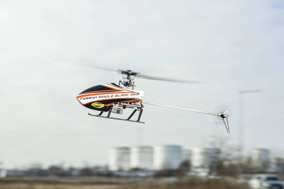 Carson 500507170 RC Elektro Hubschrauber Tyrann Single Blade 320 Helikopter Heli - Bild 2 von 4