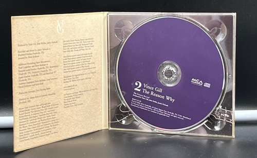 2006 CD MCA Nashville Vince Gill The Reason - Picture 2 of 2