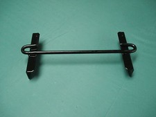 Universal black coated metal battery hold-down GM Ford Chrysler - Made in USA