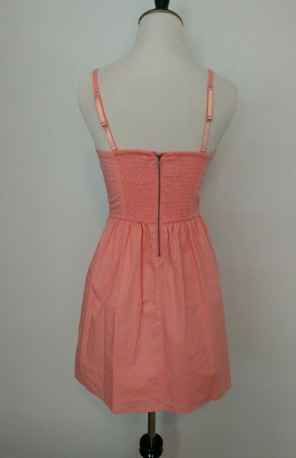 UNDERCOVER DONNA tg 4 VICTORIA'S SECRET PRENDISOLE impreziosito ROSA CORALLO FUMÈ BELLISSIMO