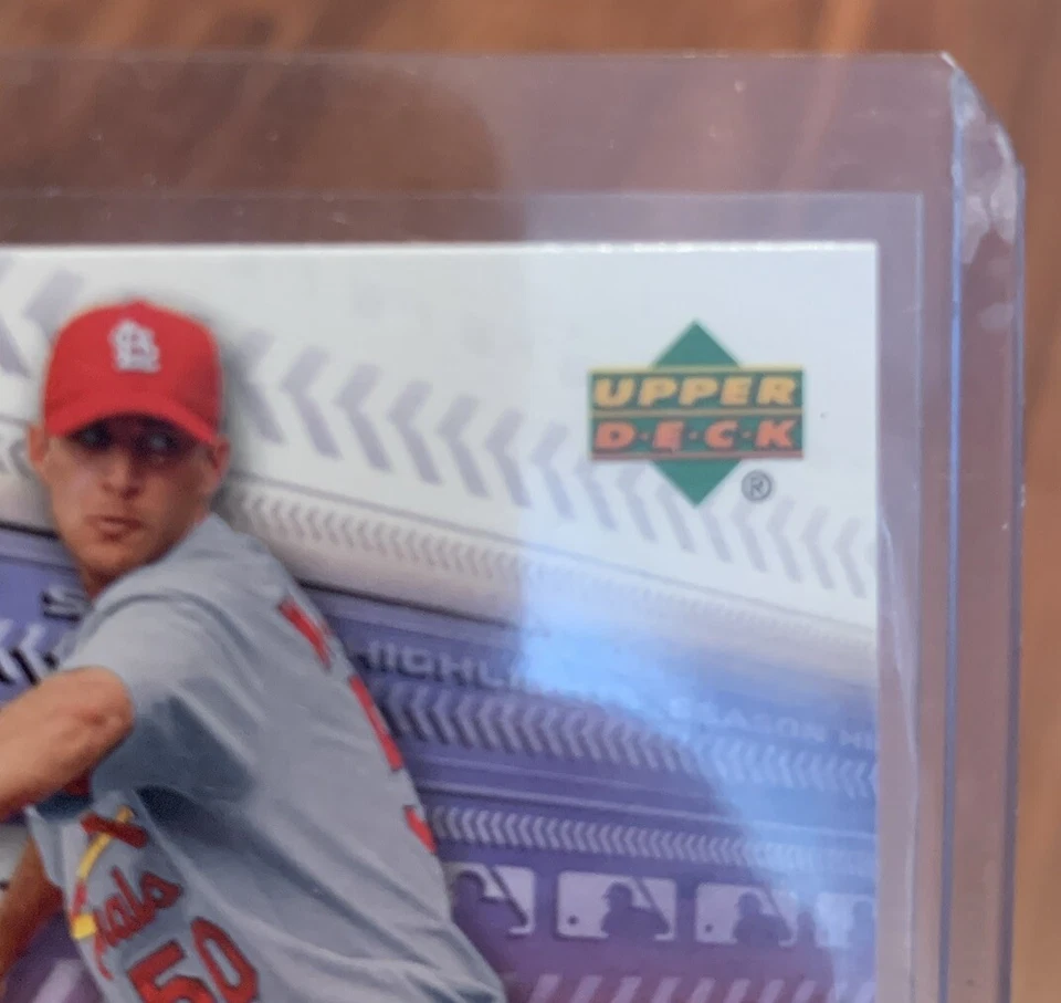 2006 Upper Deck World Series Champions Box Set Adam Wainwright # SH7 Rookie RC - Imagem 3 de 4