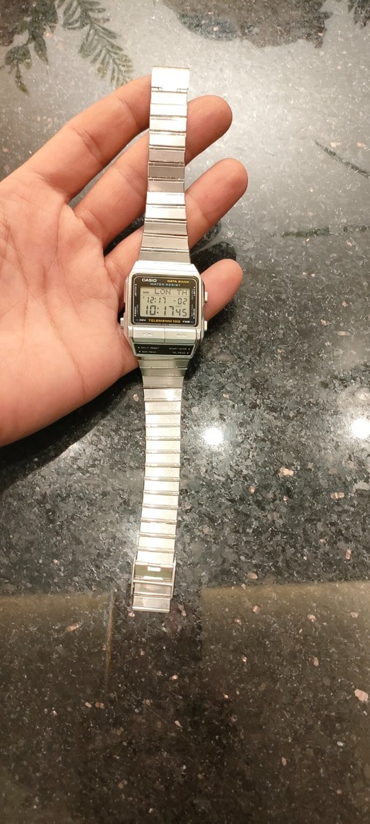 1985 Vintage Very Rare Casio Data Bank Telememo 100 , 696