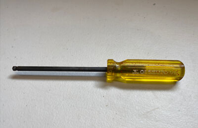 BONDHUS Kugelkopf-Inbus, 7/32 Zoll, 10,7 Cm Länge – BS7/32, Für Schwer Erreichbare Schrauben