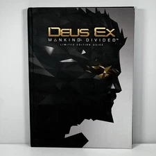 Prima Deus Ex Mankind Divided Limited Edition Guide Hardcover