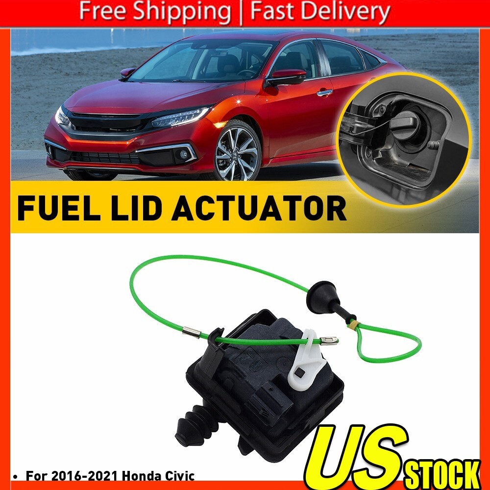 Fuel Lid Actuator Gas Door Assembly B5 Fit For Honda Civic 16-21