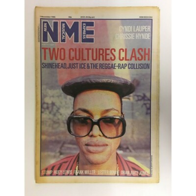NEW MUSICAL EXPRESS NME MAGAZINE  1 NOVEMBER 1986 CYNDI LAUPER    LS