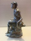 LLADRO VINTAGE FIGURINE - SHEPHERD BOY WITH LAMB - MADE IN SPAIN — photo 2