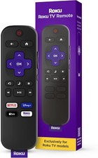 Roku Remote Official Manufacturer Product  TV Remote Control with TV Controls