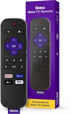 Roku Remote (Official Manufacturer Product) | TV Remote Control with TV Controls