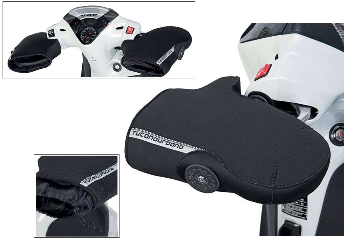 Manchons anti-froid Tucano R362 pour ne plus avoir les mains gelées en scooter
