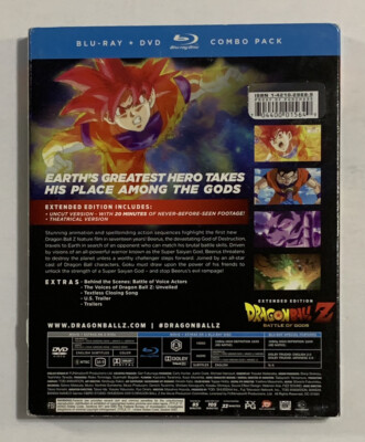 Dragon Ball Z Battle Of Gods 3Disc Extended Edition Uncut