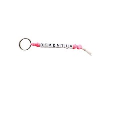 Medical Dementia Beaded Key Ring-Luggage Tag