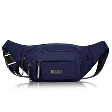 Waist Bum Bag Men Women Fanny Pack Holiday Travel Money Belt Pouch Wallet UK