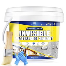 Clear Waterproof Coating 35oz - Flexible, UV-Resistant Sealant for All Surfaces