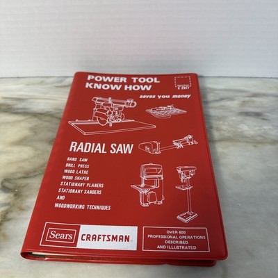 Sears Craftsman Power Tool Know How: Several Different Tools - 1975