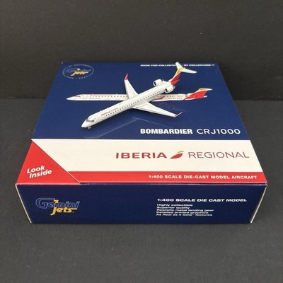 GeminiJets 1:400 Iberia Regional Air Nostrum Bombardier CRJ1000 EC-MVZ GJIBE2196