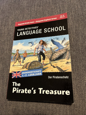 The Pirate's Treasure * Der Piratenschatz * Buch englisch/dt * sehr gut, ab 10 J