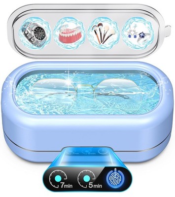 Professional Ultrasonic Jewelry Cleaner with Digital Timer,50KHz Ultrasonic C...