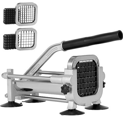 VEVOR Pommes Frites Schneider Defekt mit 2 Messereinsätzen 12,7 9,5 mm