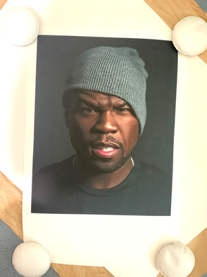 50 CENT Curtis James Jackson    16 x  24   print  Jeremy Deputant