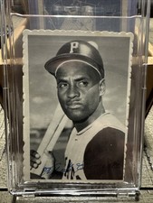 1969 Topps Deckle Edge Bob Clemente #27 Of 33 Pittsburgh Pirates Baseball EX