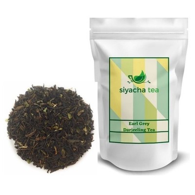 Darjeeling Earl Grey Schwarztee Saison frische lose Blattmischung...