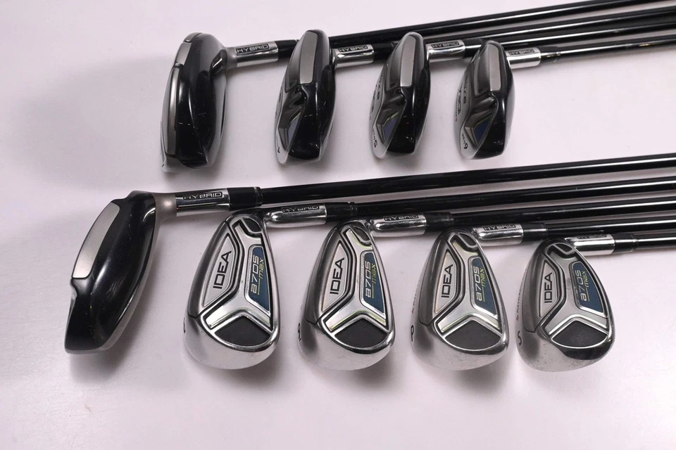 Adams Idea A7 OS Hybrid Combo Irons / 3-PW+SW / Senior Flex ProLaunch Shafts - Image 2 of 4