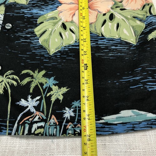 Tori Richard Cotton Lawn Hawaiian Shirt Men M Short Sleeve Tropical ButtonUp USA - Picture 11 of 12