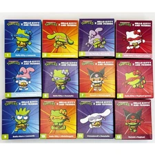 2025 Teenage Mutant Ninja Turtles Hello Kitty Happy Meal Toys 1-11 Set Brand New